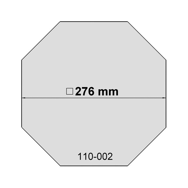 euro EMC Filterfilm Ersättningsfilm för solfilter storlek 10 AstroSolar
