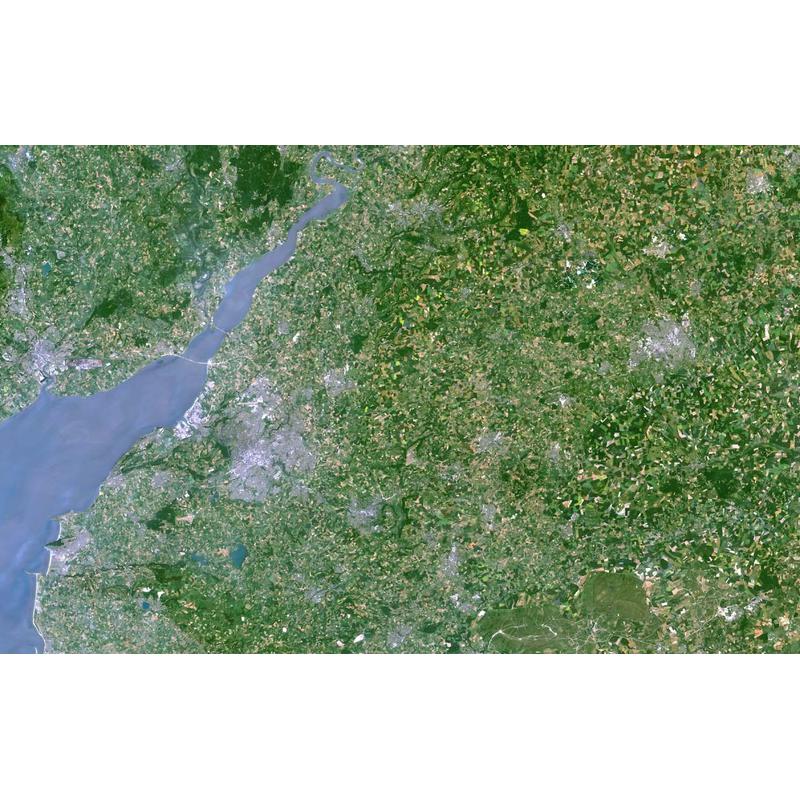Planet Observer Regionkarta Region The Severn & Bristol