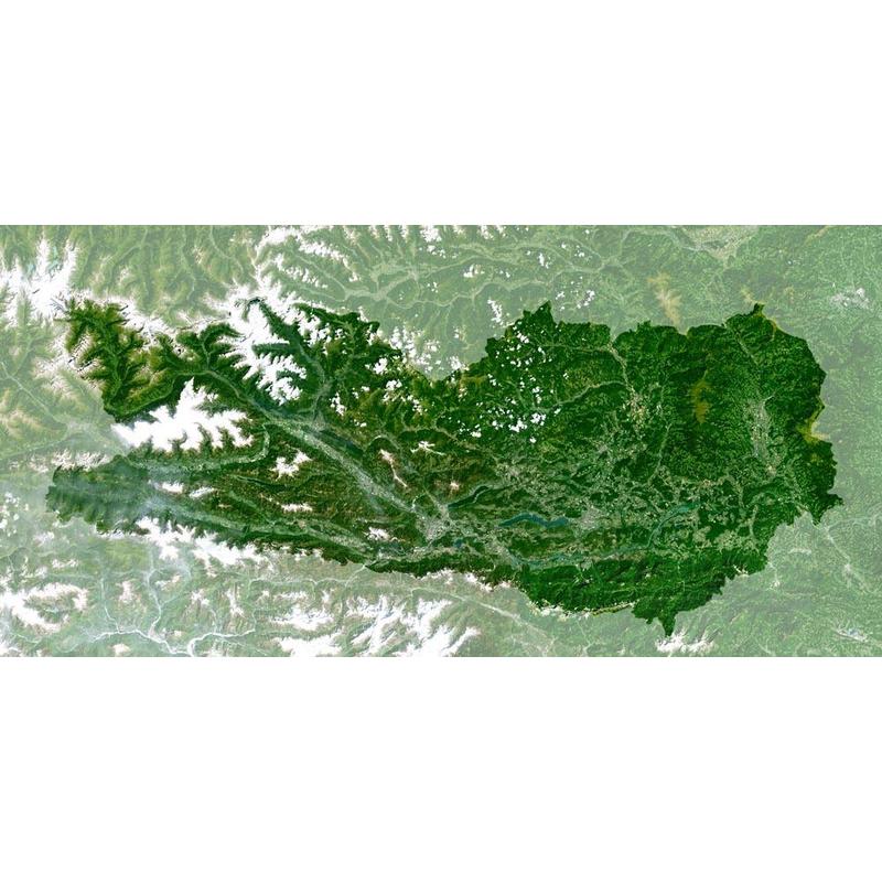 Planet Observer Regionkarta Region Carinthia