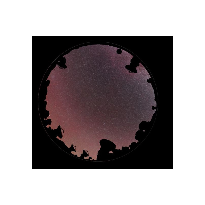 astrial Slide för Sega Homestar Planetarium Himlen ovanför La Silla Scenic