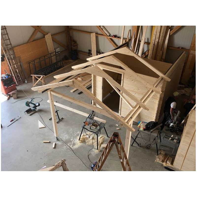 Dome Parts GreenLine Mini observatorium med infällbart tak och träskydd
