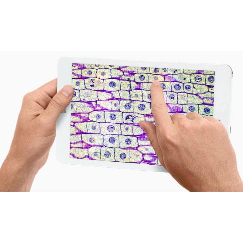 Euromex Kamera EduPad , färg, CMOS, 1/2.3", 1.33 µm, 12 MP, USB 2.0, 8 tums tablet