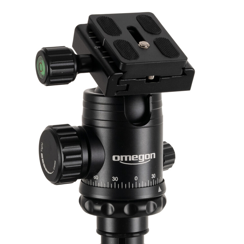 Omegon Basic 250 Aluminium-trebensstativ med kulhuvud