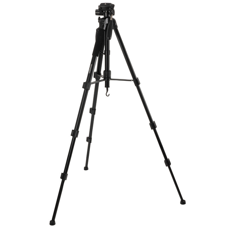Omegon Aluminium-trebensstativ Basic 200 BL med tiltbart huvud