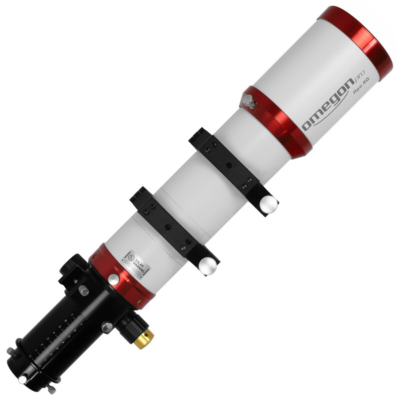 Omegon Apokromatisk refraktor Pro APO AP 80/500 Triplet OTA