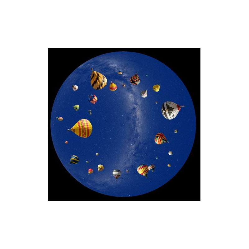 astrial Slide för Sega Homestar Planetarium Scen från varmluftsballong