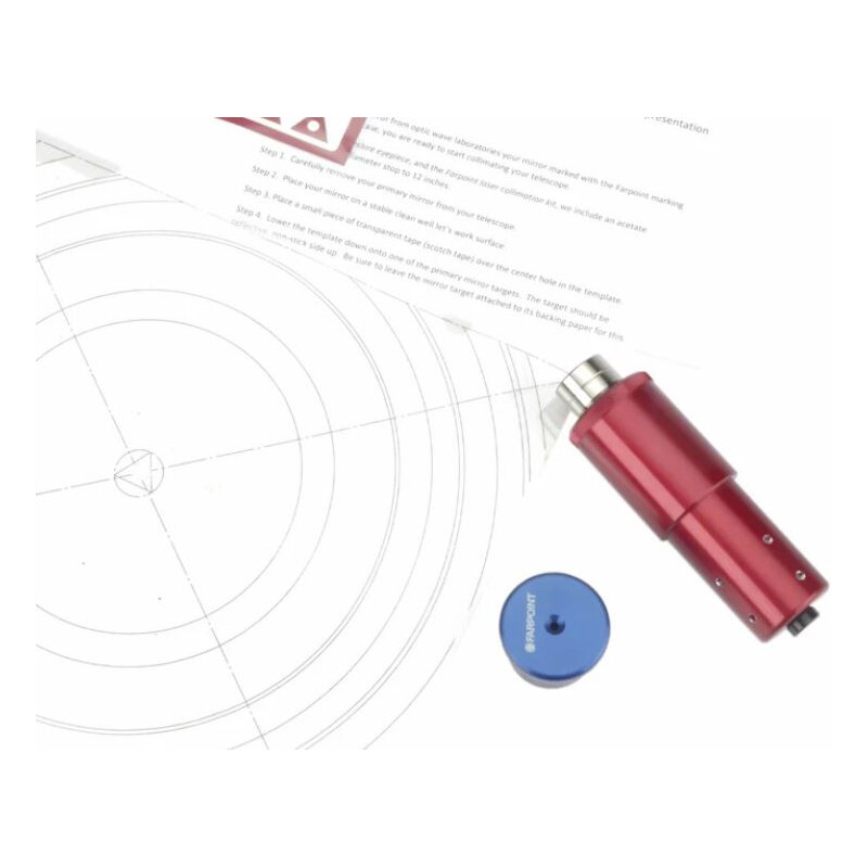 Farpoint Laserkollimator 650nm + Cheshire 1.25"