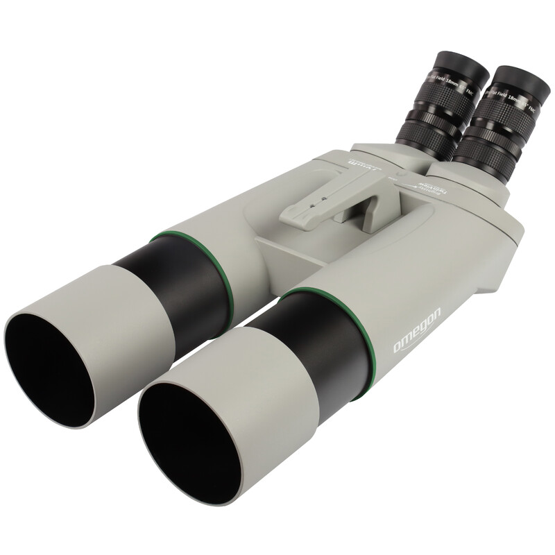 Omegon Brightsky 22x70 45° kikare inklusive Neptune gaffelmontering med mittpelare och stativ