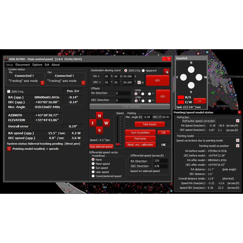 Alcor-System Montering Direct Drive Nova 120