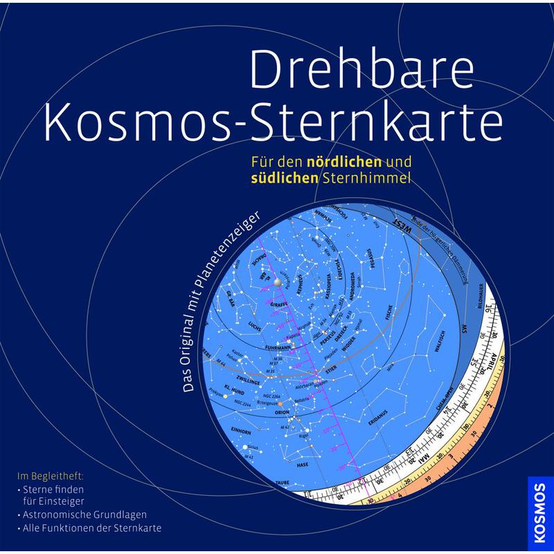 Kosmos Verlag Vridbar Kosmos stjärnkarta