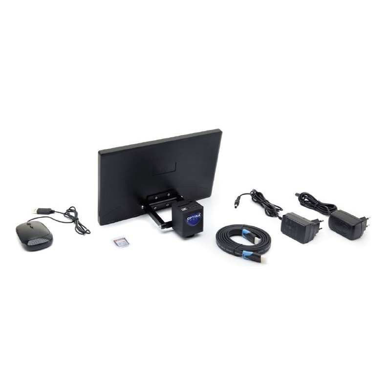 Optika Kamera C-HESC, color, CMOS, 2 MP, 1/2.8", HDMI, 11.5 Zoll Monitor