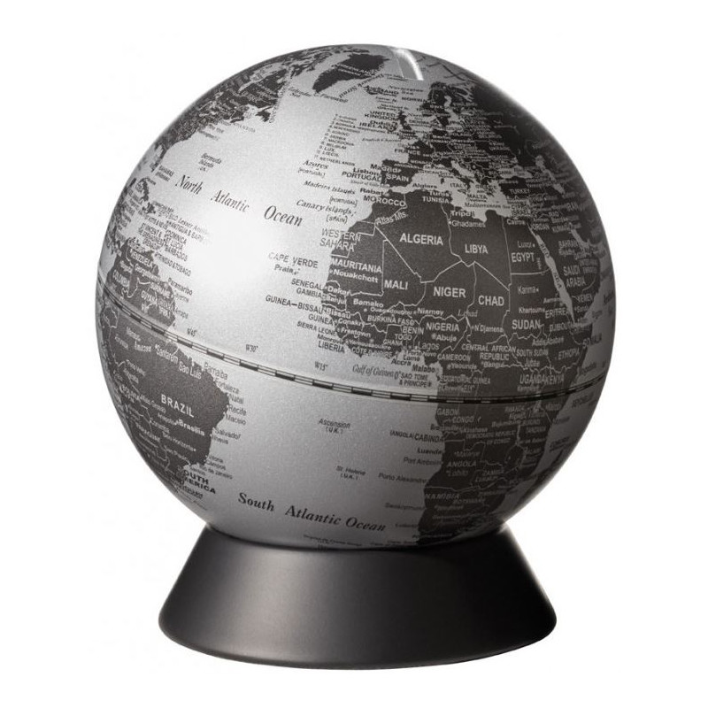 TROIKA Glob Orion matt silver sparbössa 14cm