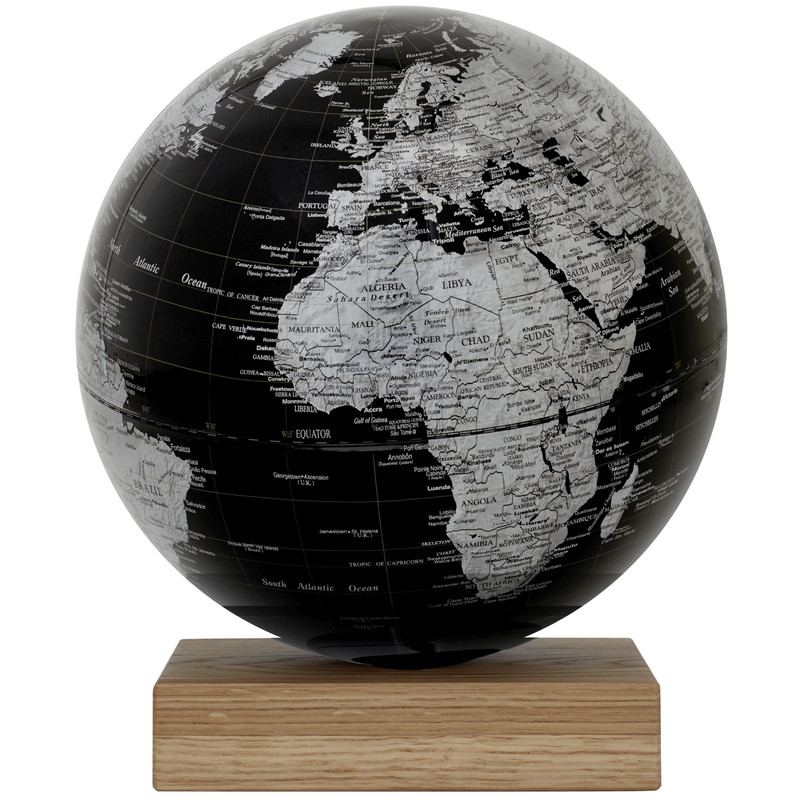 TROIKA Glob Platon Oak Black 25cm