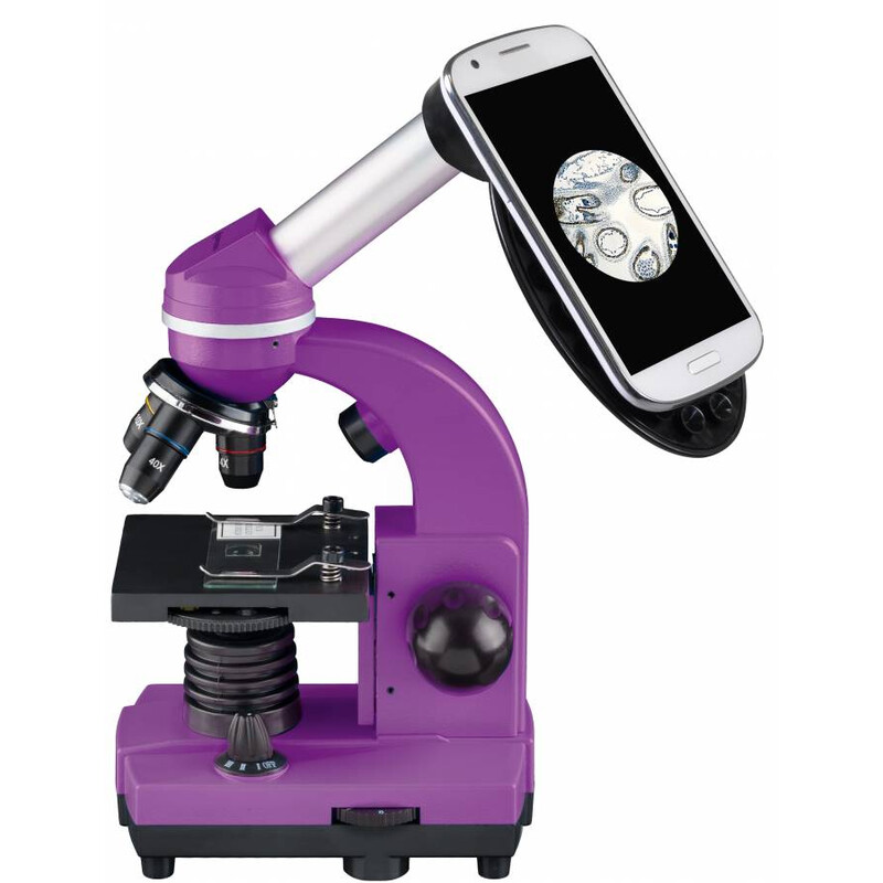 Bresser Junior Mikroskop Biolux SEL violett