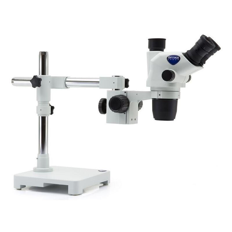 Optika Zoom-stereomikroskop SZO-8 trino, 6.7-45x, överhängande, utan belysning