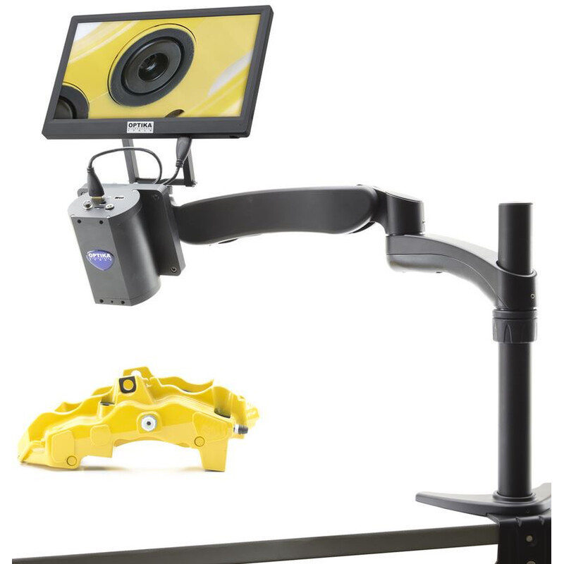Optika Mikroskop IS-03, zoom opt. 1x-14x, kamera 2MP, 11,5-tums skärm
