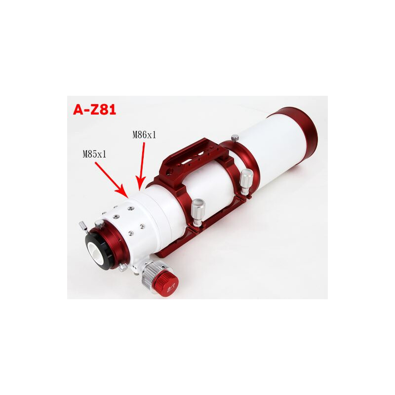 William Optics Apokromatisk refraktor AP 81/559 ZenithStar 81 Red OTA