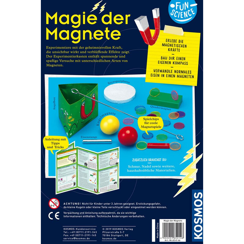 Kosmos Verlag FunScience Magie der Magnete