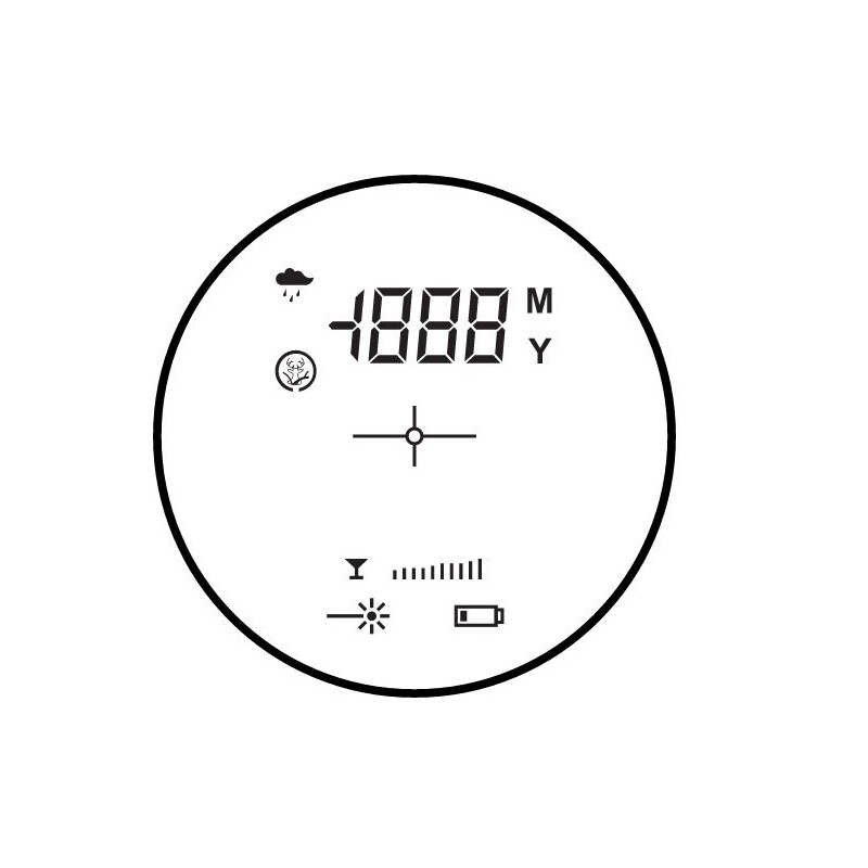 HAWKE Avståndsmätare Laserjakt 400