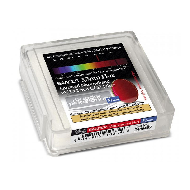 Baader Ultra-Narrowband 3,5 nm H-alpha Filter 31 mm
