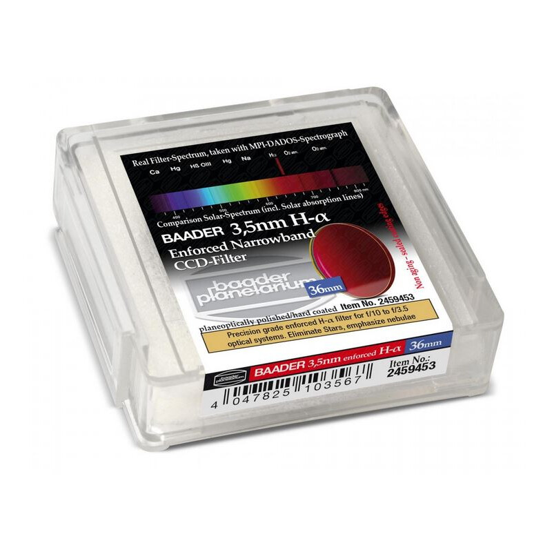 Baader Ultra-Narrowband 3,5 nm H-alpha Filter 36 mm