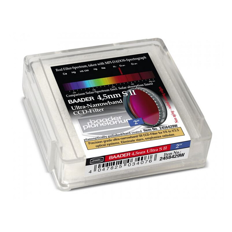 Baader Ultra-Narrowband 4,5 nm S II Filter 2"
