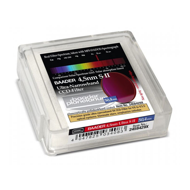 Baader Ultra-Narrowband 4,5 nm S II Filter 50,4 mm