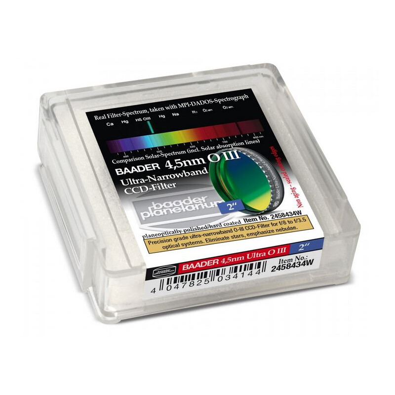 Baader Ultra-Narrowband 4,5nm OIII Filter 2"