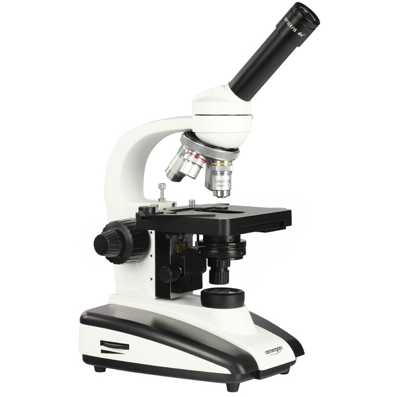Omegon BioMon mikroskop, 40x-1000x, LED