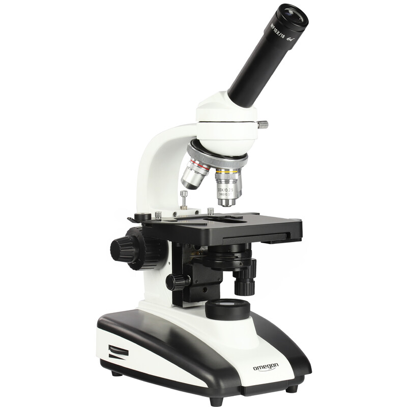 Omegon BioMon mikroskop, 40x-1000x, LED
