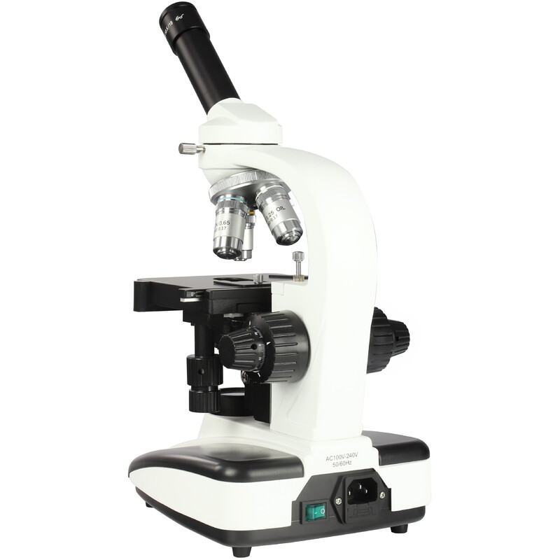 Omegon BioMon mikroskop, 40x-1000x, LED
