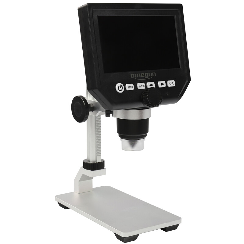 Omegon DigiStar mikroskop, 1x-600x, LCD 4,3''