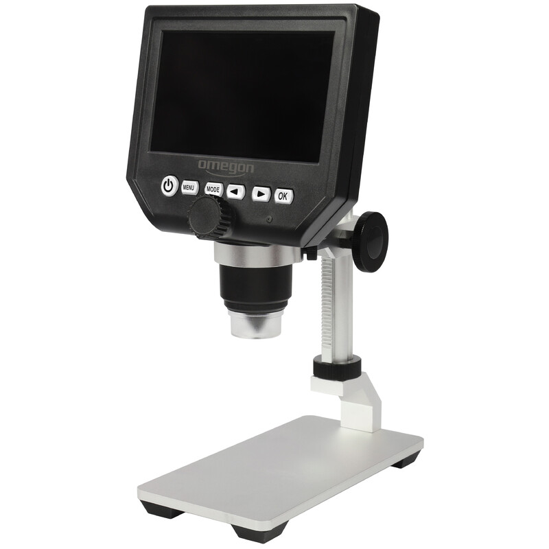 Omegon DigiStar mikroskop, 1x-600x, LCD 4,3''