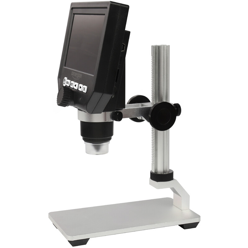 Omegon DigiStar mikroskop, 1x-600x, LCD 4,3''