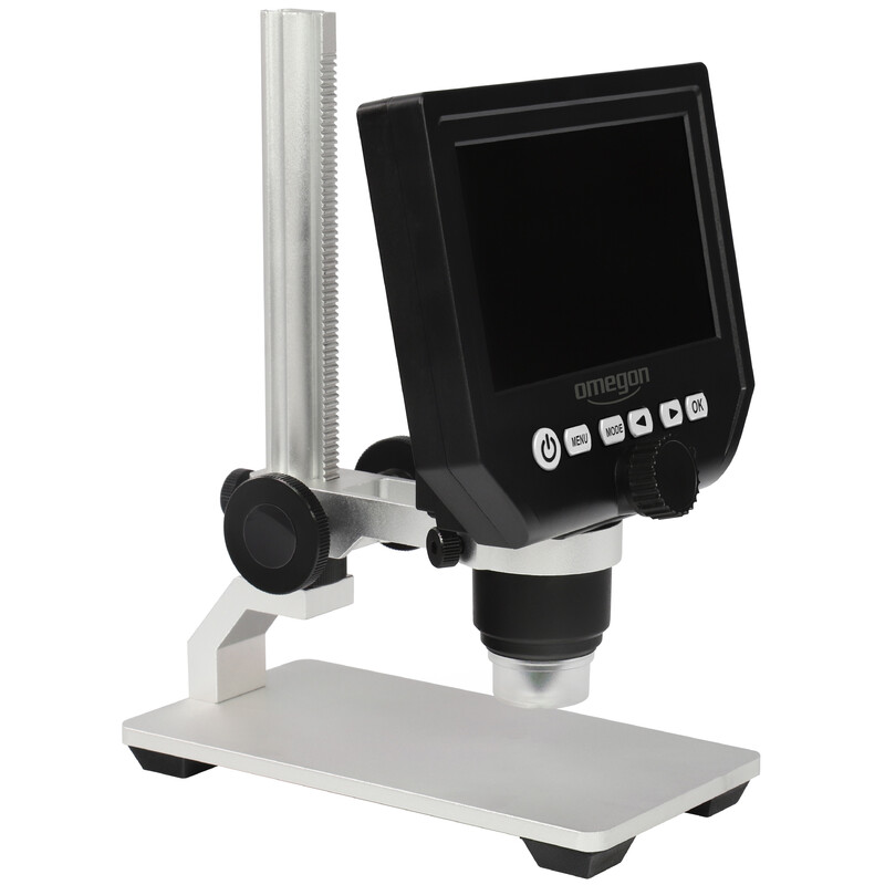 Omegon Digistar stereomikroskop, 600x, LED, naturalistset - strand