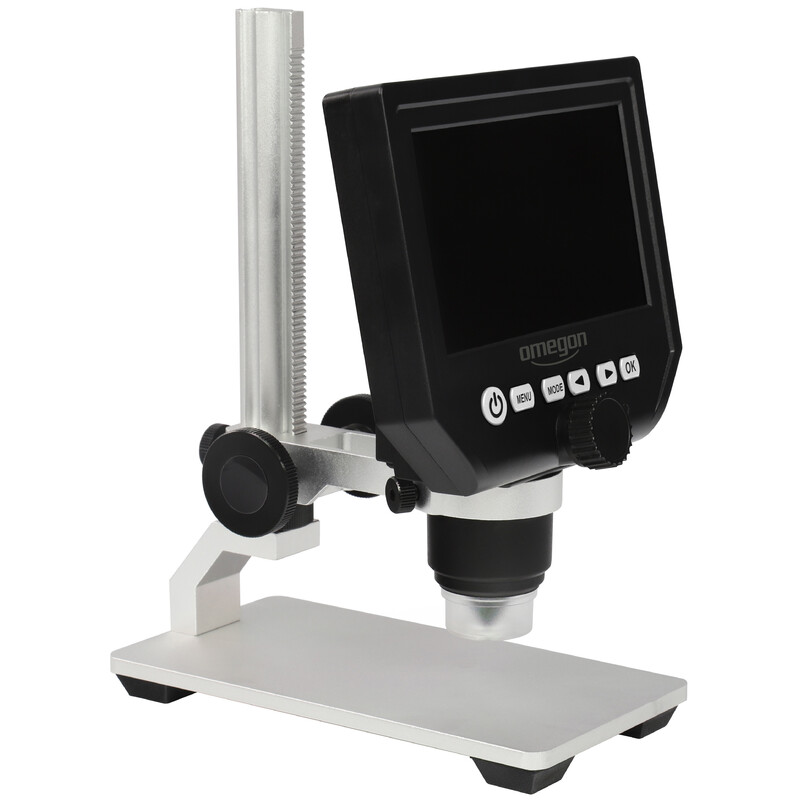 Omegon Stereomikroskop Digistar, 600x, LED, Naturalistiskt set - Strand