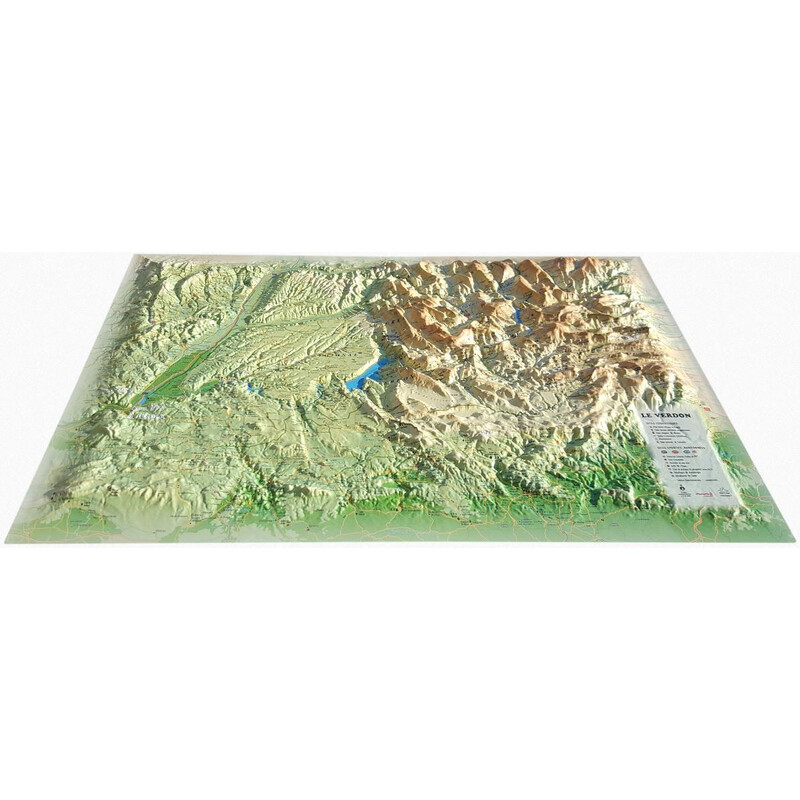 3Dmap Regionkarta Le Verdon