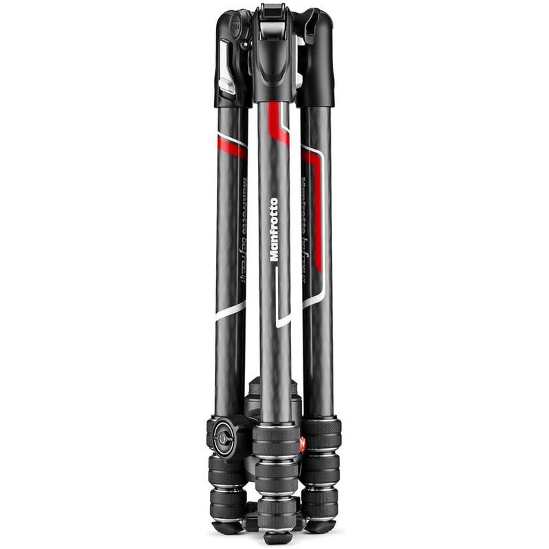 Manfrotto Kolfiber-trebensstativ Befree Advanced GT Twist med Kulhuvud