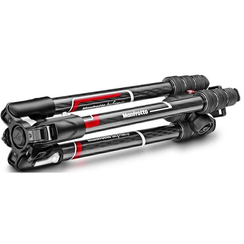 Manfrotto Kolfiber-trebensstativ Befree Advanced GT Twist med Kulhuvud