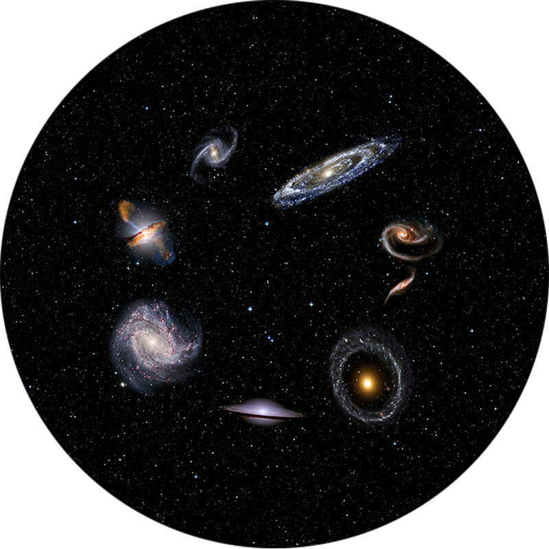 Redmark Skiva för Bresser- och NG-planetariumgalaxer