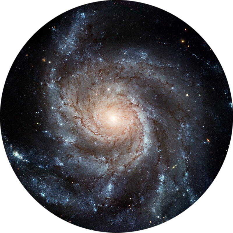 Redmark Slide för Bresser och NG planetarium eldhjul galax