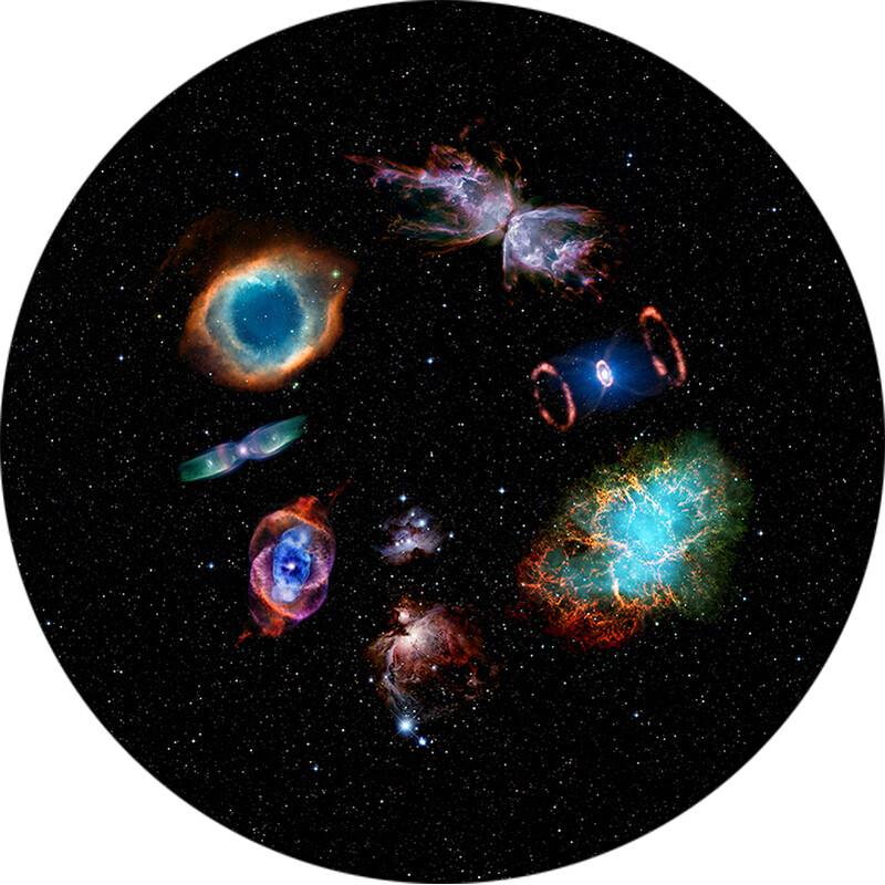 Redmark Bild för Bresser och NG planetarium Nebula
