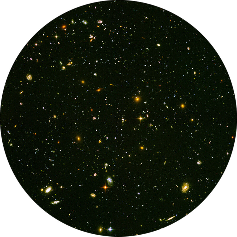 Redmark Bildskiva för Bresser och NG planetarium Hubble Ultra Deep Field