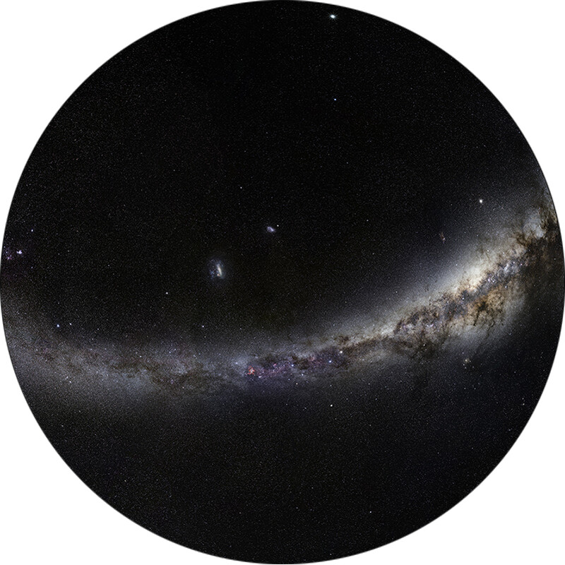 Redmark Diabilder för Bresser- och NG-Planetarium Vintergatan