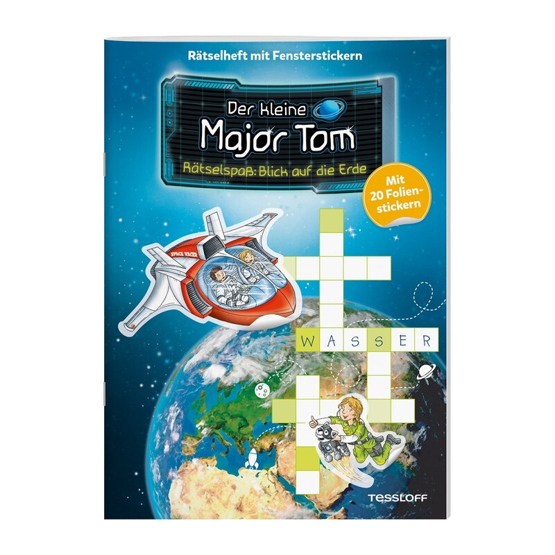 Tessloff-Verlag Lille Major Tom. Roligt med pussel Titta på jorden