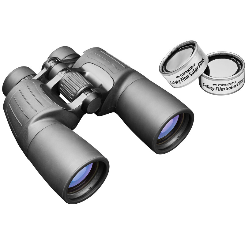 Orion Kikare 10x50 E-Serie med solfilteruppsättning