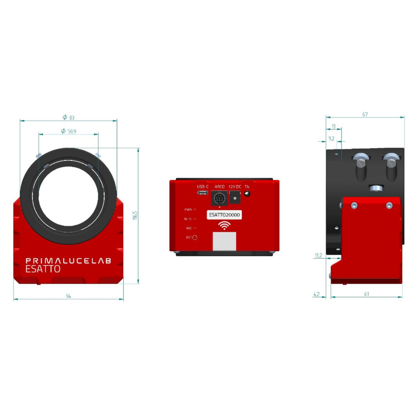 PrimaLuceLab ESATTO 2" motoriserad Mikrofokuserare