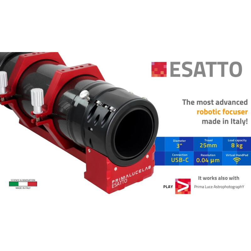PrimaLuceLab ESATTO 3" motoriserad mikrofokuserare