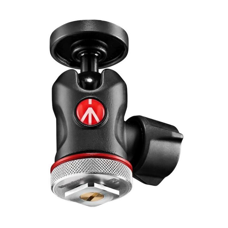 Manfrotto Stativ-kulhuvud MH492LCD-BH Micro med hot shoe