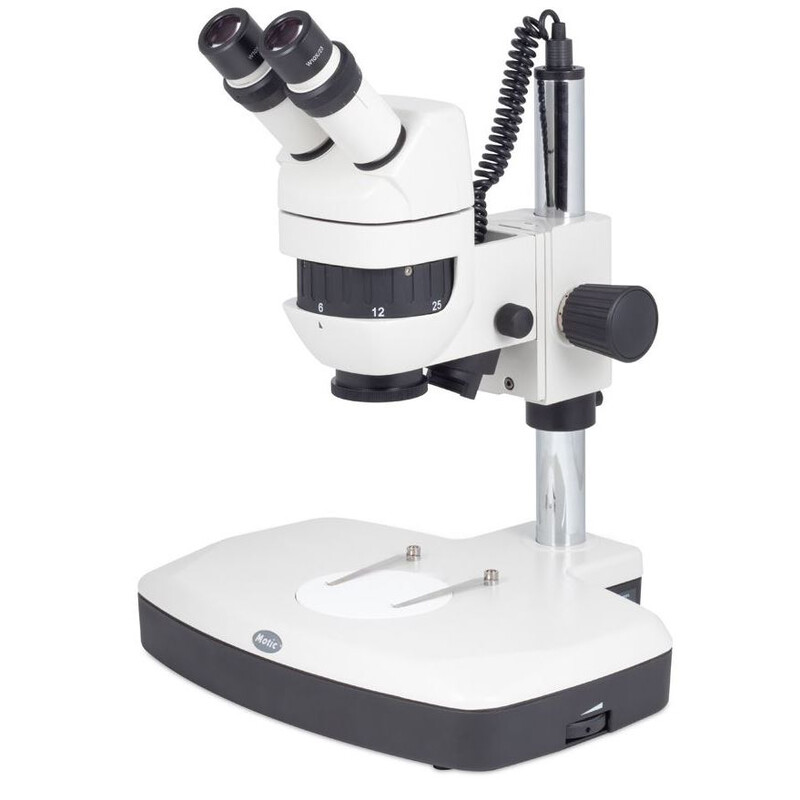 Motic Zoom-stereomikroskop zoom stereomikroskop K-400 L, binokular, CMO, 6x-50x